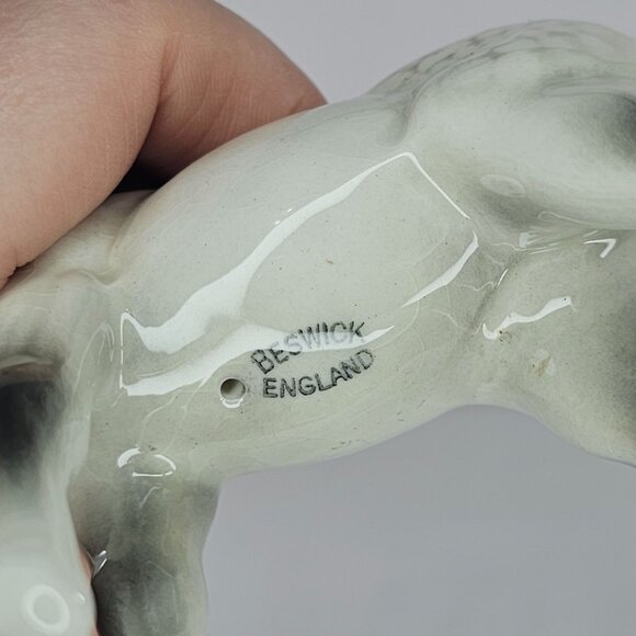 Beswick England Foal Medium Almost Stood Square Dapple Grey #1084 - Picture 12 of 13